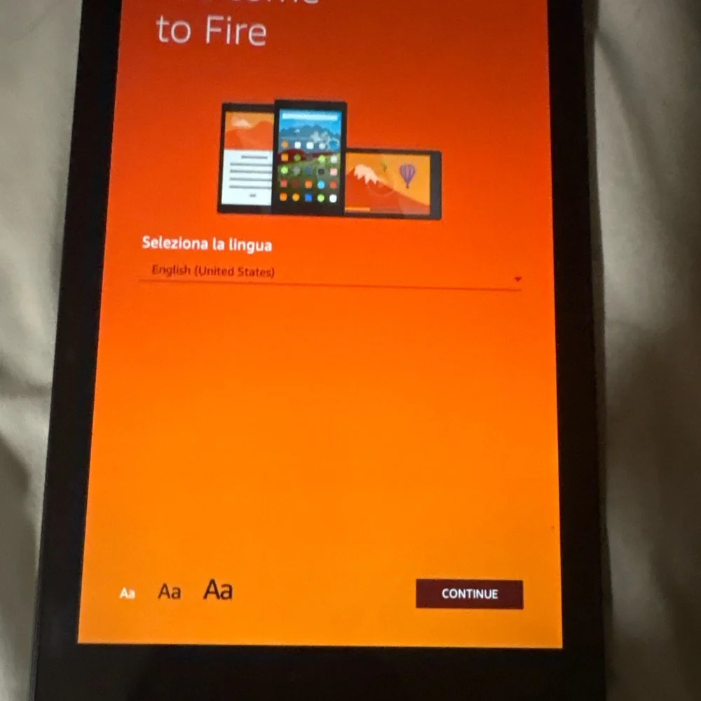 Amazon Fire Tablet - Black